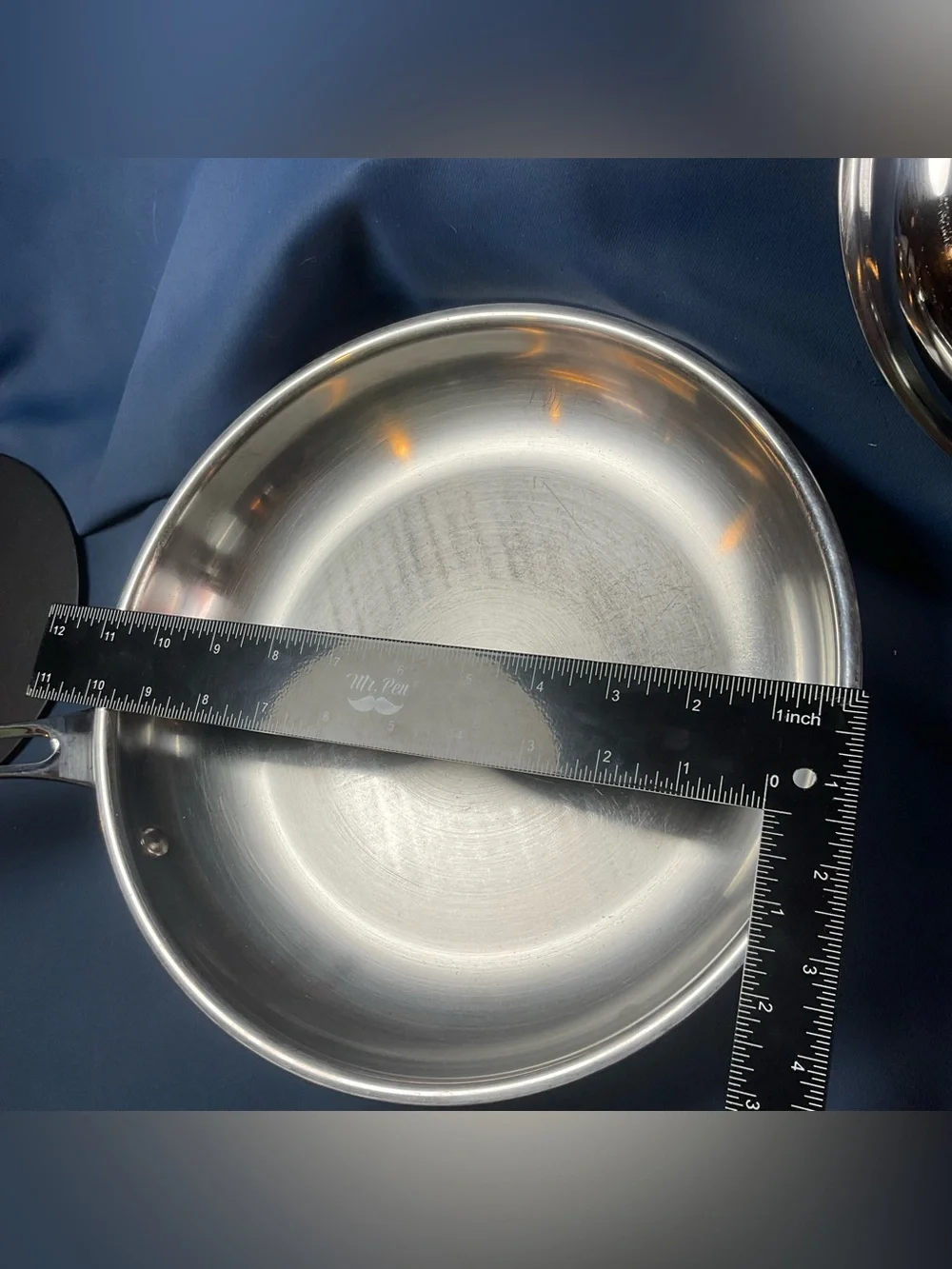 Viking 3-Ply Stainless Steel Frying Pans Skillet Lot 8” & 10” Induction